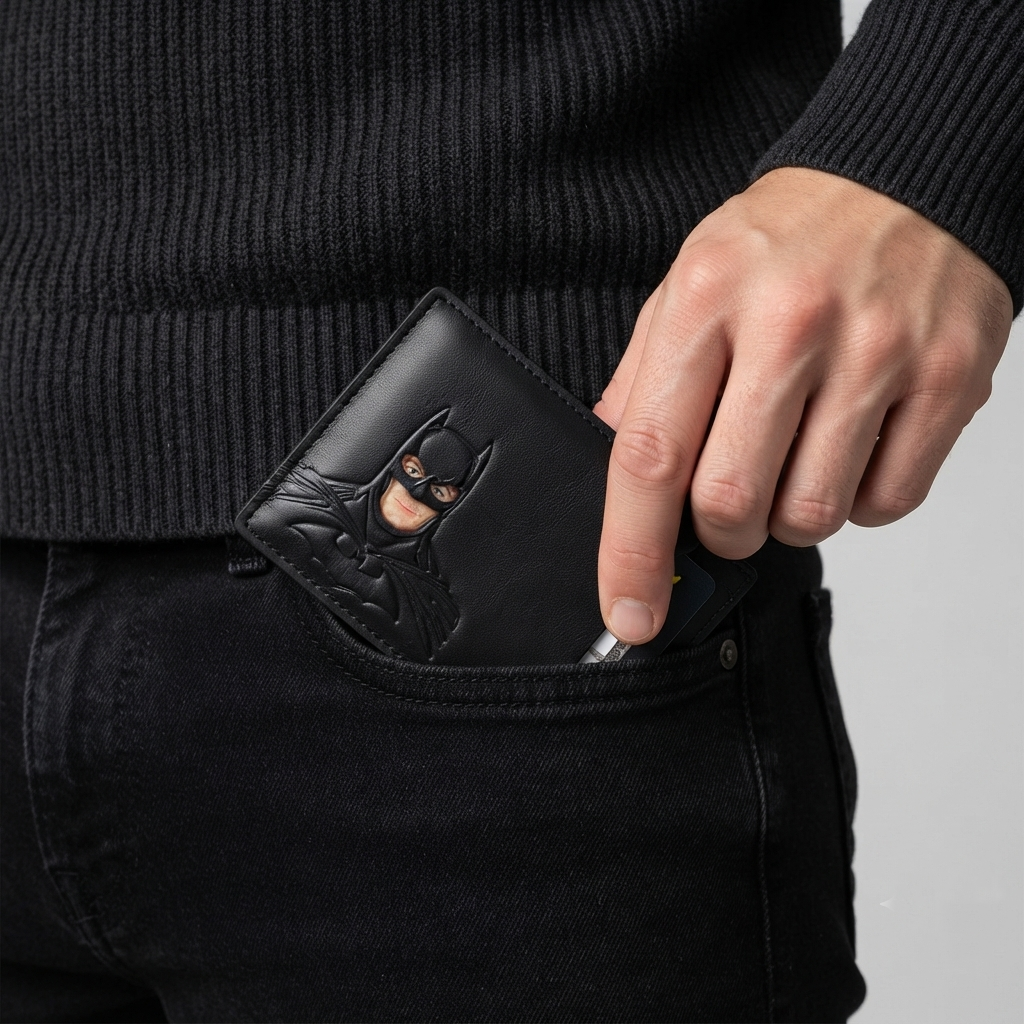 Batman ID Leather Wallet