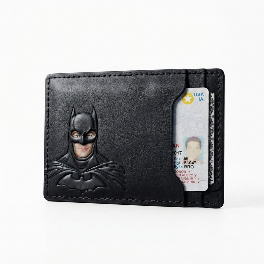 Batman ID Leather Wallet