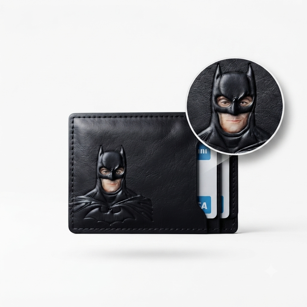 Batman ID Leather Wallet