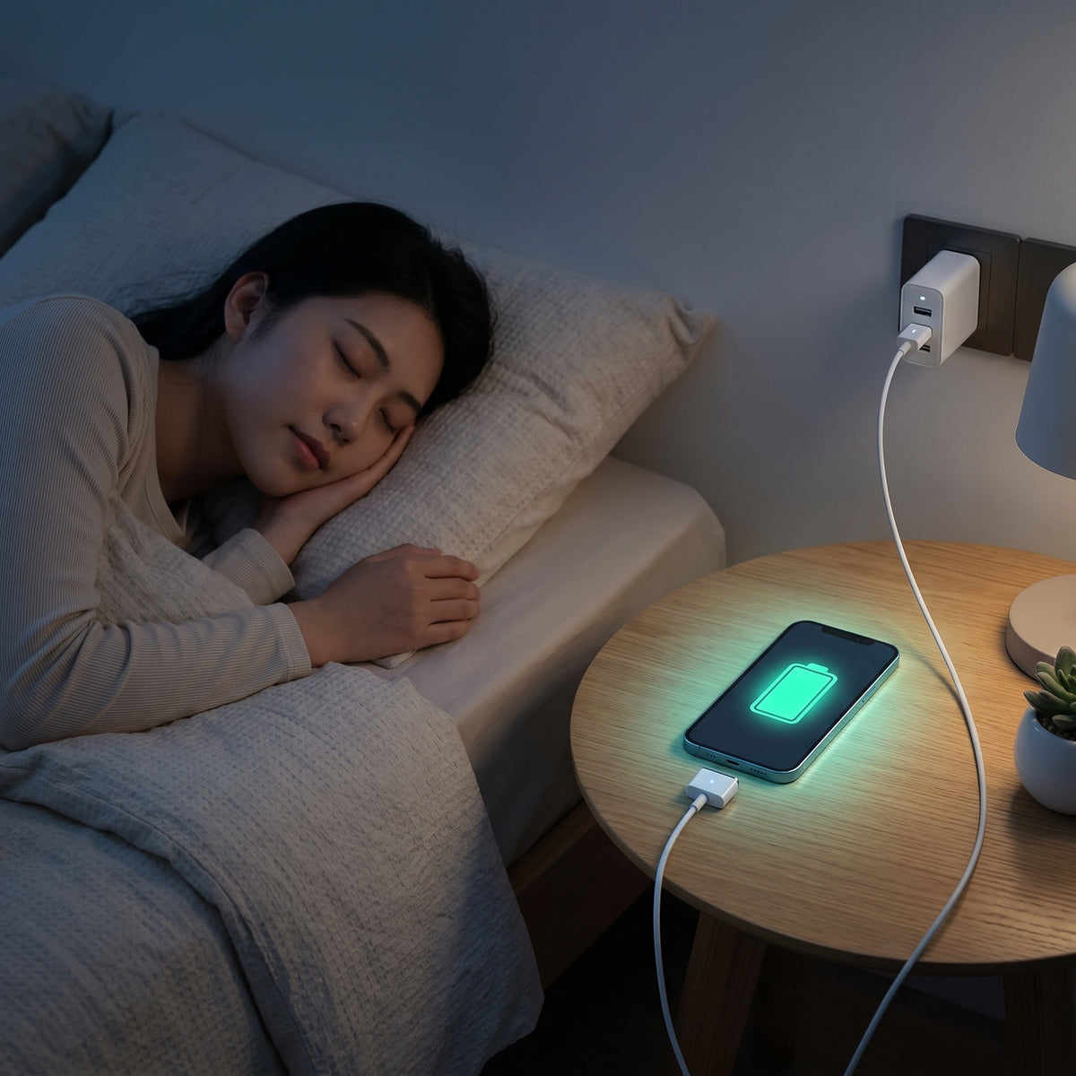 AI Recognition Fast Charger with Auto Power Off