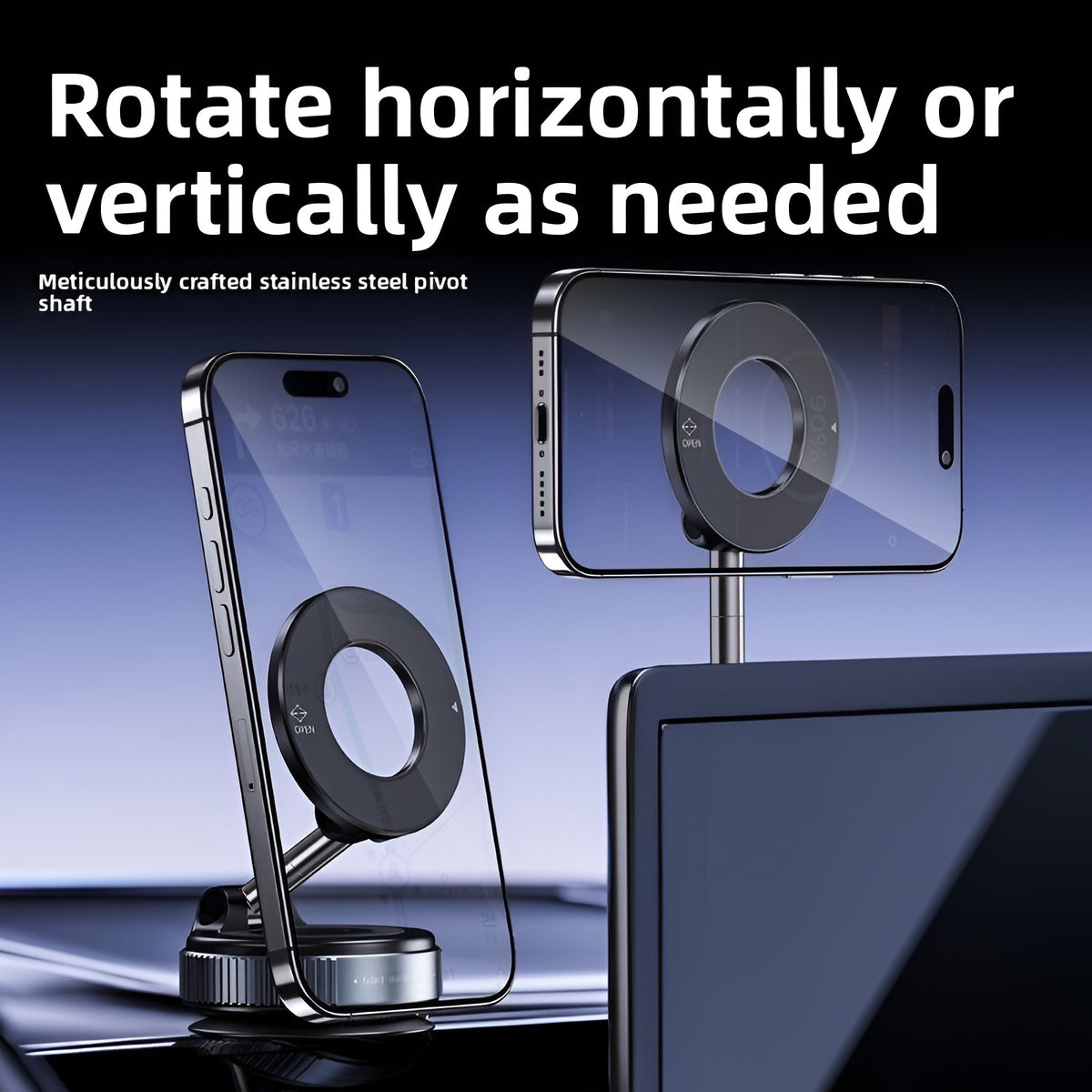 Vacuum Magnetic Phone Holder