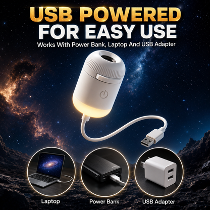 Night Light USB Galaxy Projector