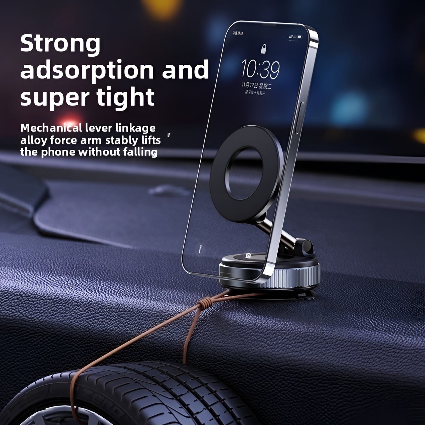 Vacuum Magnetic Phone Holder