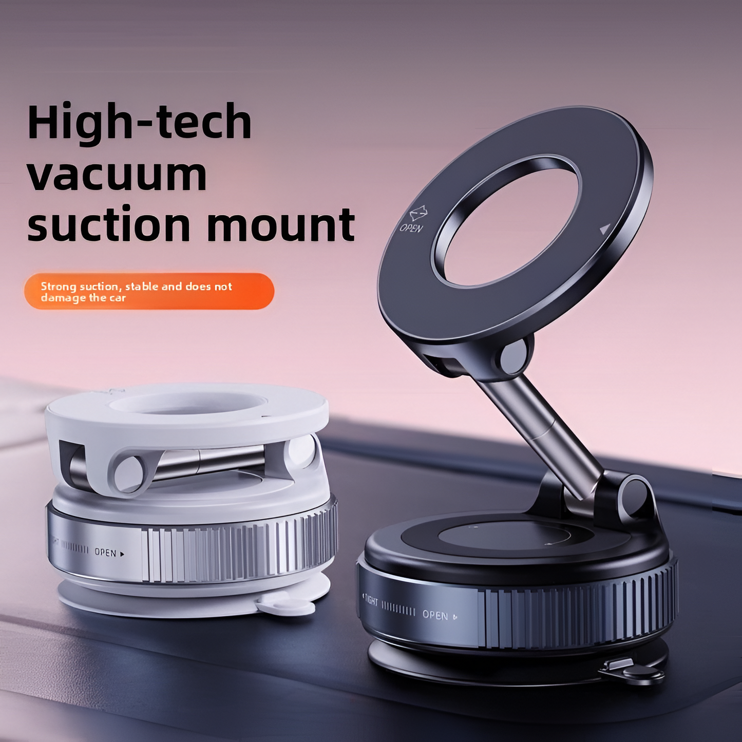 Vacuum Magnetic Phone Holder