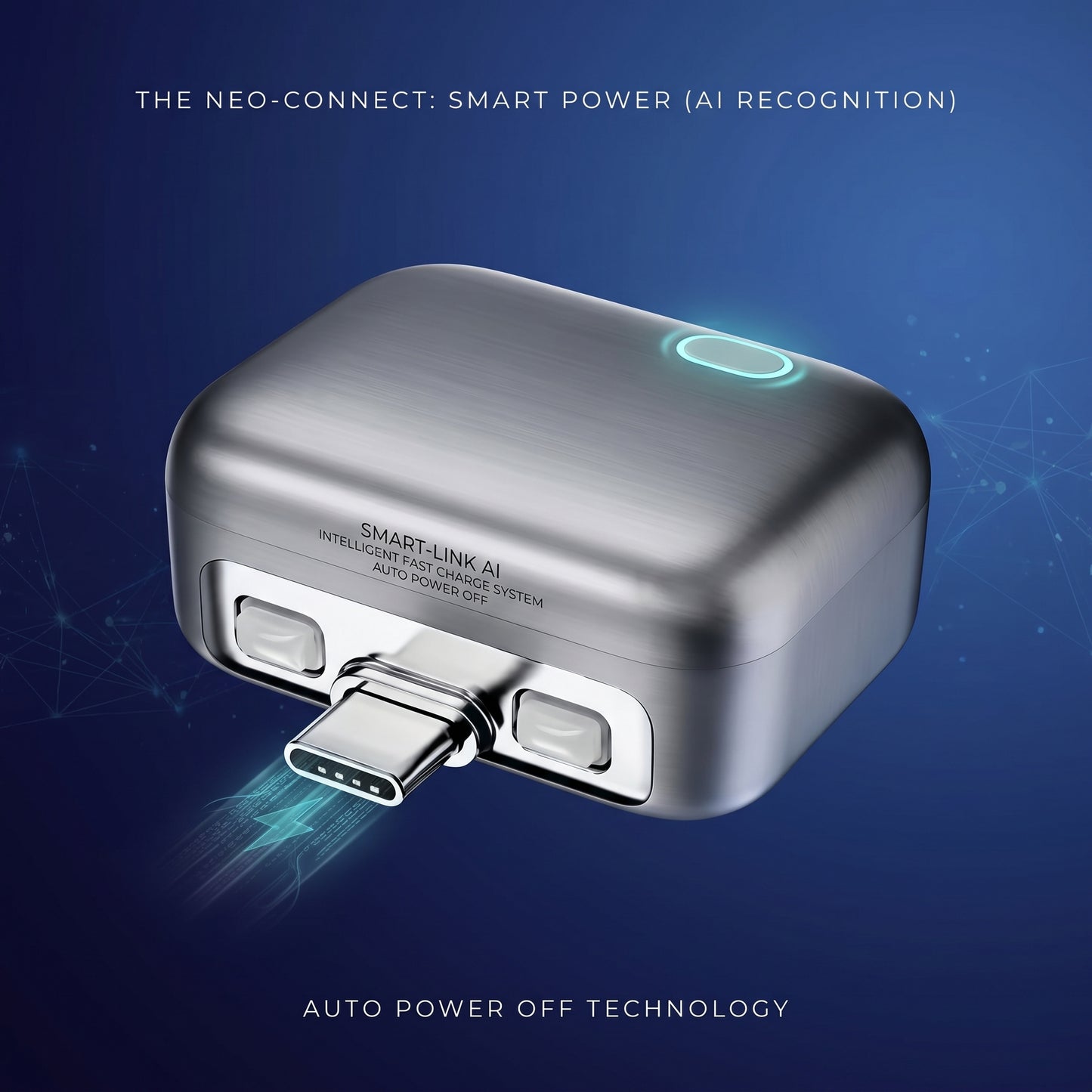 AI Recognition Fast Charger with Auto Power Off