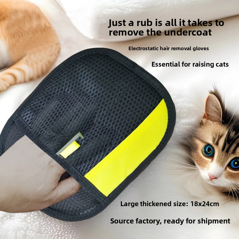 Pet Electrostatic Hair Removal Gloves
